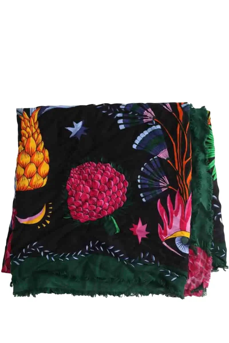 Étole Wild Multicolore en Coton - Seconde Main