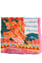 Étole Wild Multicolore en Coton - Seconde Main
