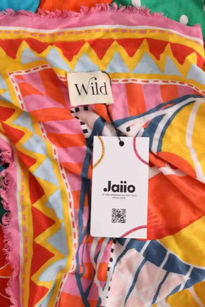 Étole Wild Multicolore en Coton