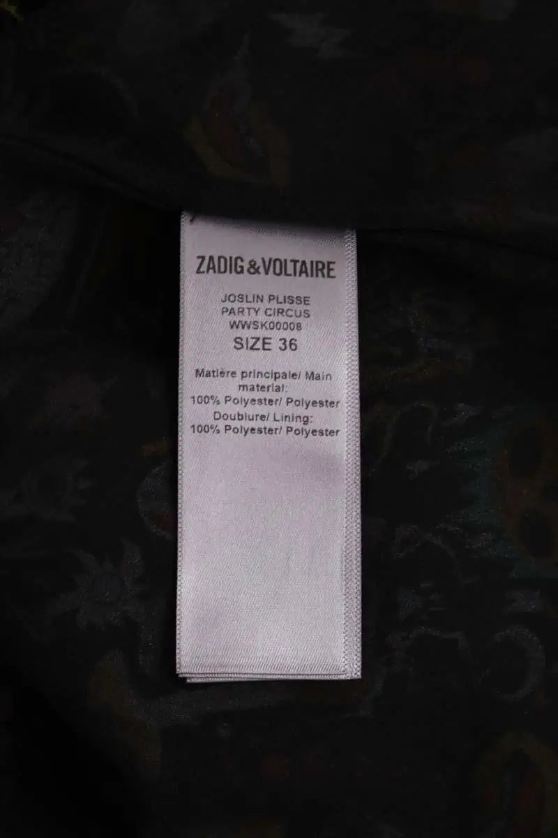 Jupe Zadig & Voltaire Jaune en Synthétique