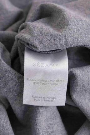 T-shirt Sézane Gris en Coton