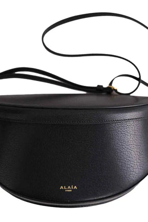 Sac porté épaule Alaïa Hip Small Noir en Cuir