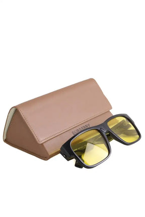 Lunettes de soleil Burberry Noir en Plastique