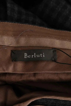 Pantalon droit Berluti Gris en Coton