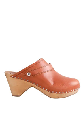 Sabots Isabel Marant Marron en Cuir, taille 38 - Seconde Main