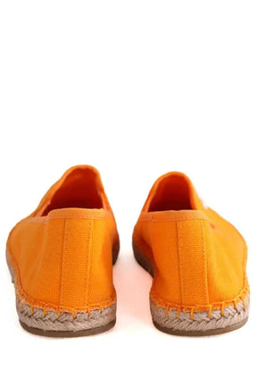 Espadrilles Tommy Hilfiger Orange en Tissu