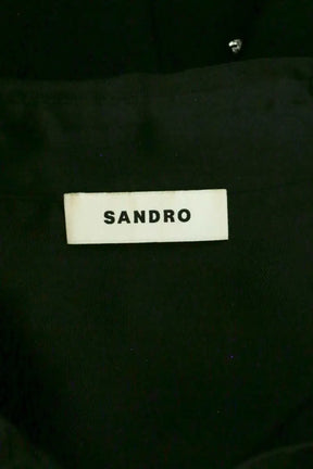 Chemise Sandro Noir en Synthétique