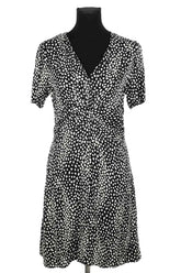 Robe Maje Noir en Synthétique, taille L - Seconde Main