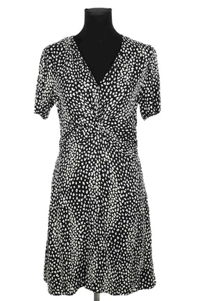 Robe Maje Noir en Synthétique, taille L - Seconde Main