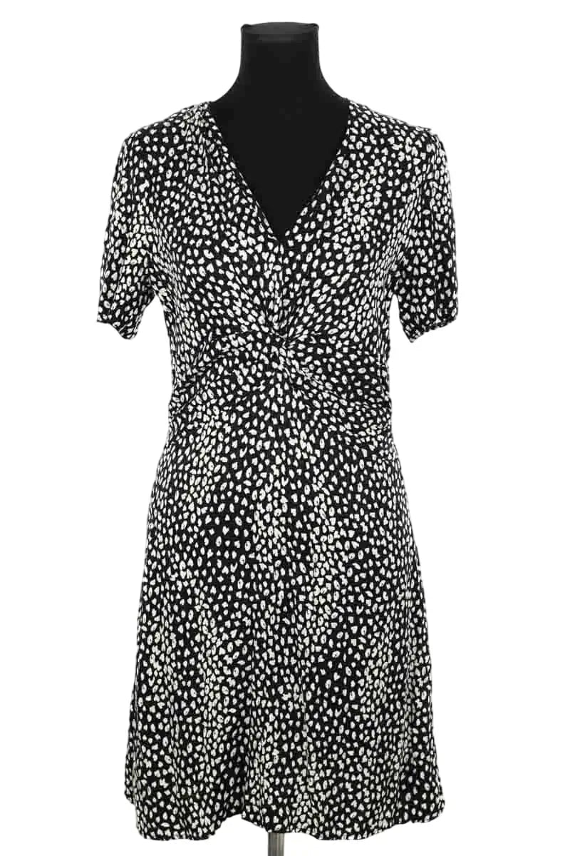 Robe Maje Noir en Synthétique, taille L - Seconde Main