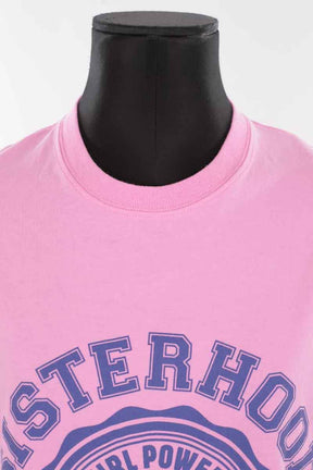 T-shirts Sisterhood by Wolinski  Rose