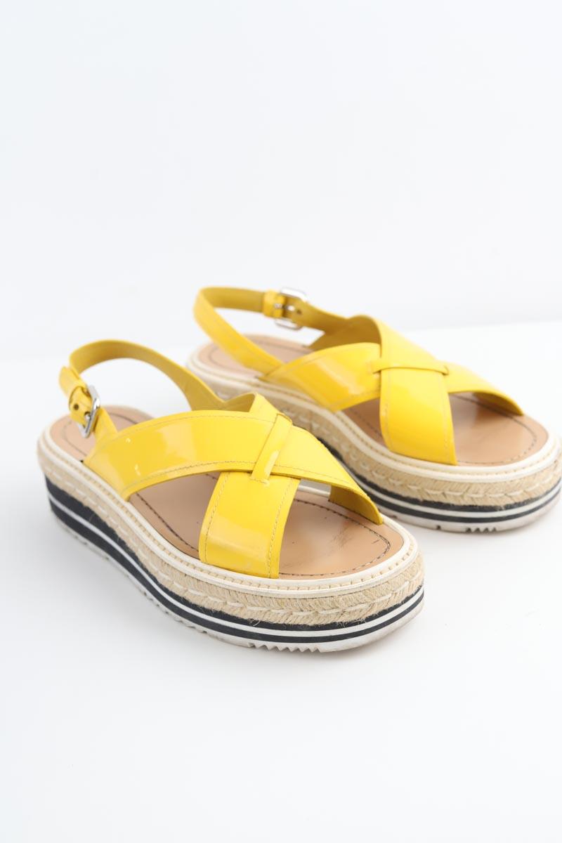 Sandales Prada  Jaune