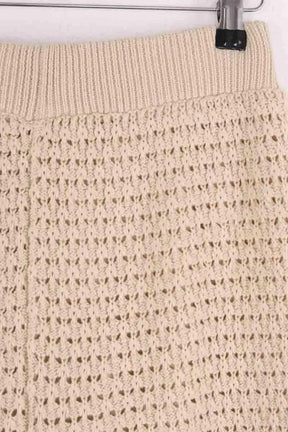 Mini short Maison 123 Ecru en Coton