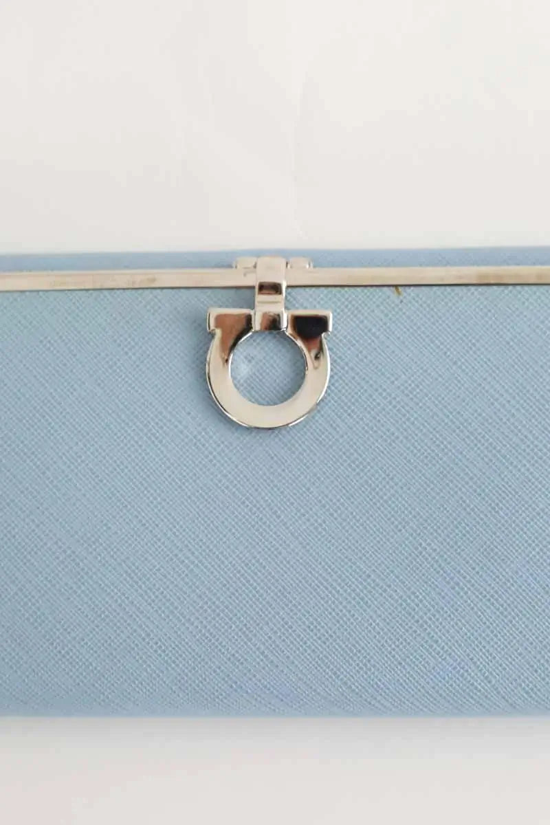 Portefeuille Salvatore Ferragamo  Bleu