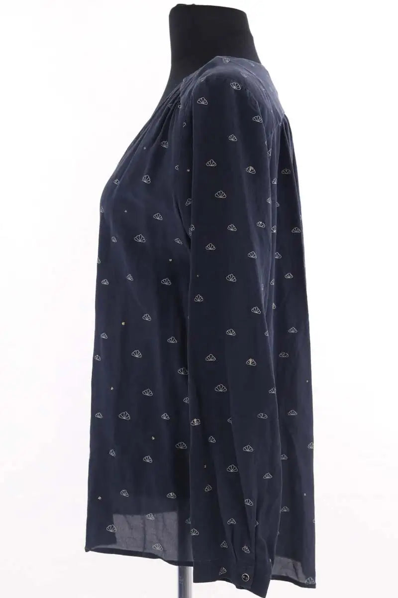 Blouse Des Petits Hauts Marine en Synthétique