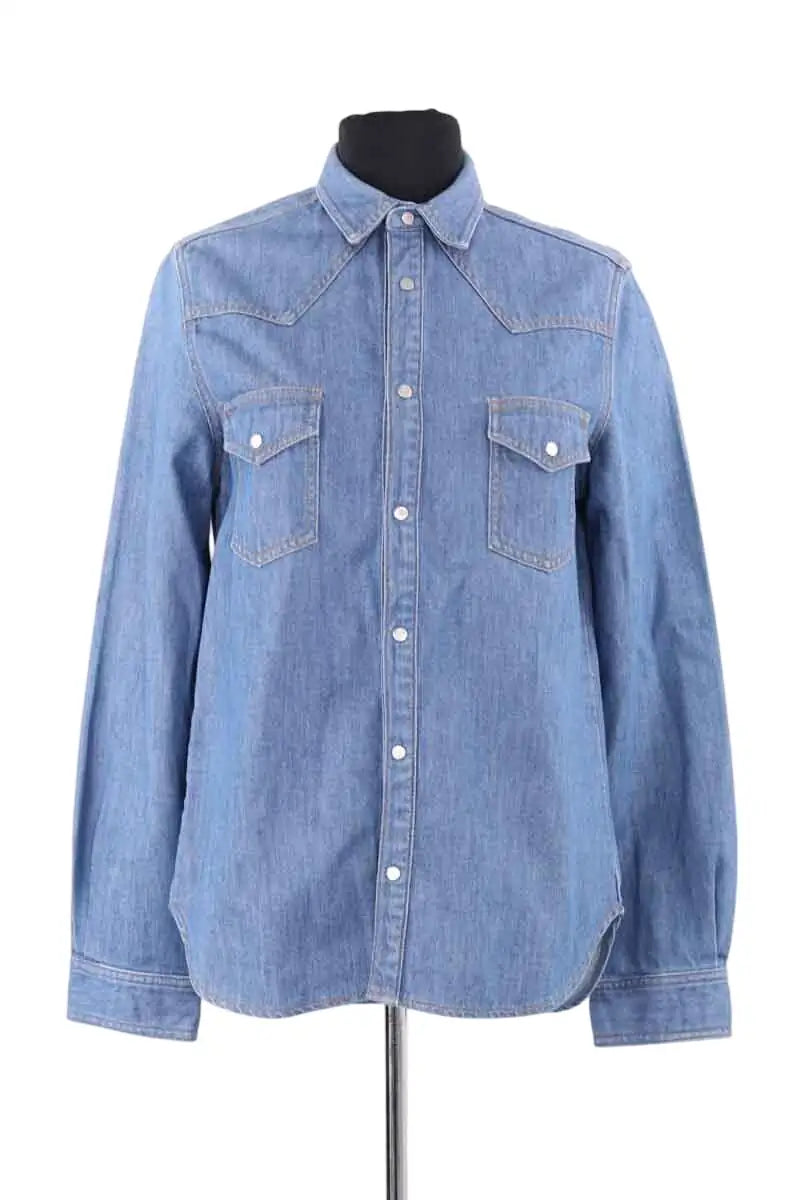 Chemise Soeur Bleu en Coton, taille XL - Seconde Main