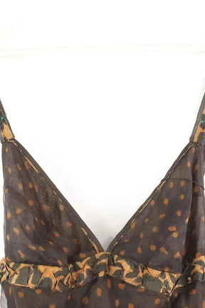 Robe Boss Marron en Lin