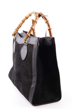 Sacs à main Gucci Vintage Bamboo Noir