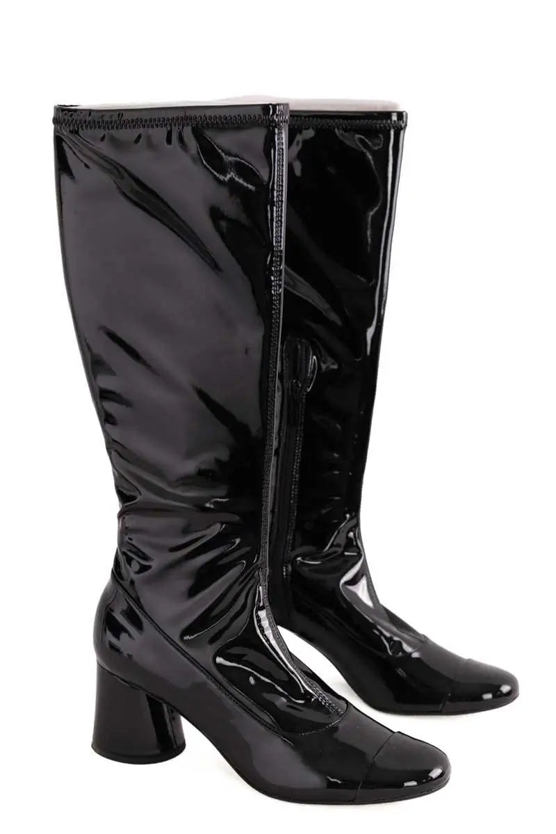 Bottes Charles & Keith Noir en Cuir