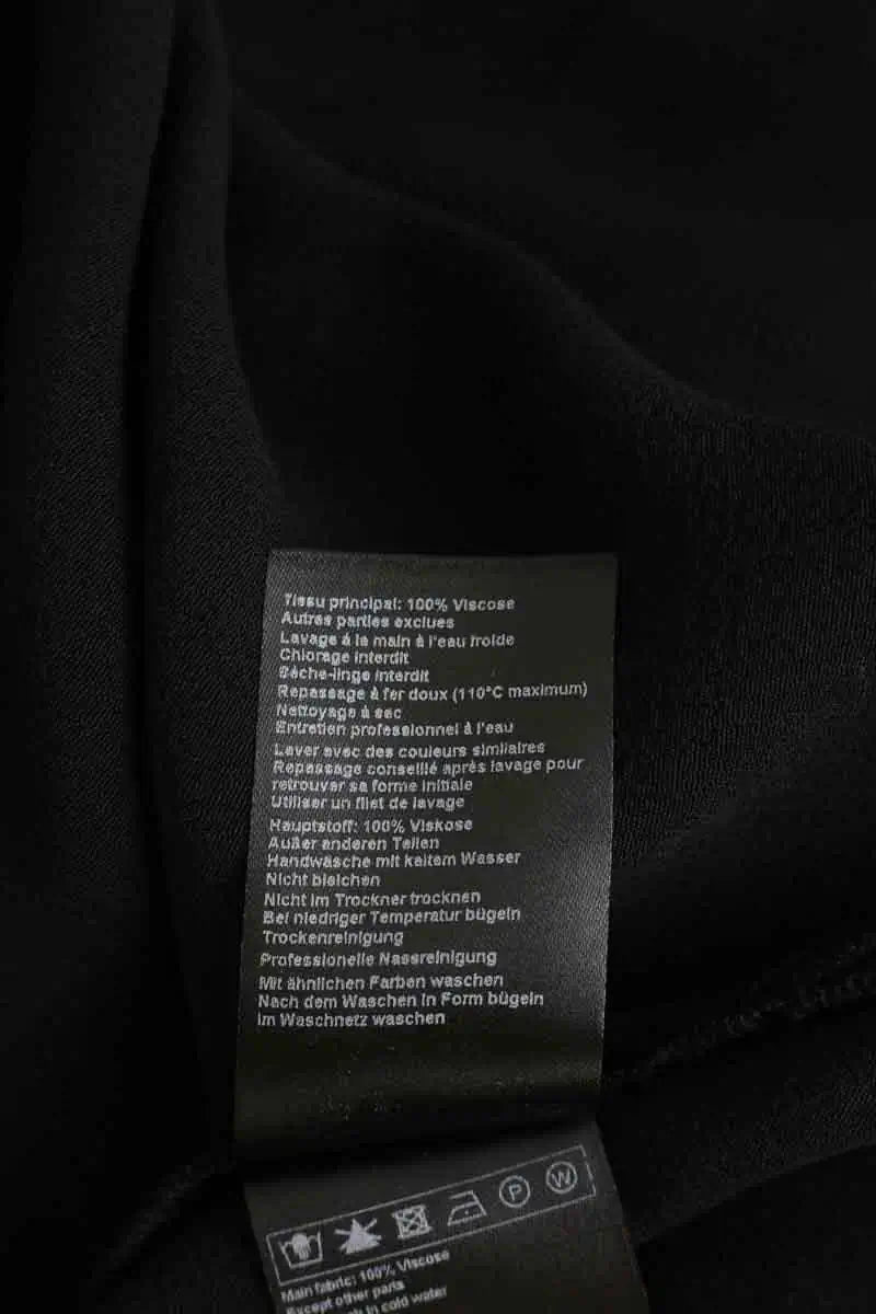 Robe Bash Noir en Viscose