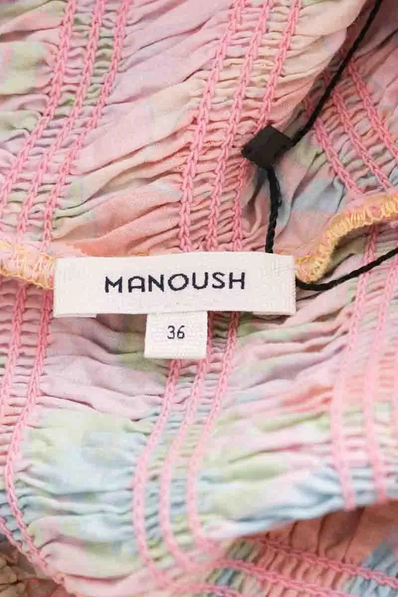 Robe Manoush Rose en Coton