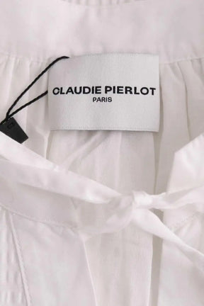 Robe Claudie Pierlot Blanc en Coton