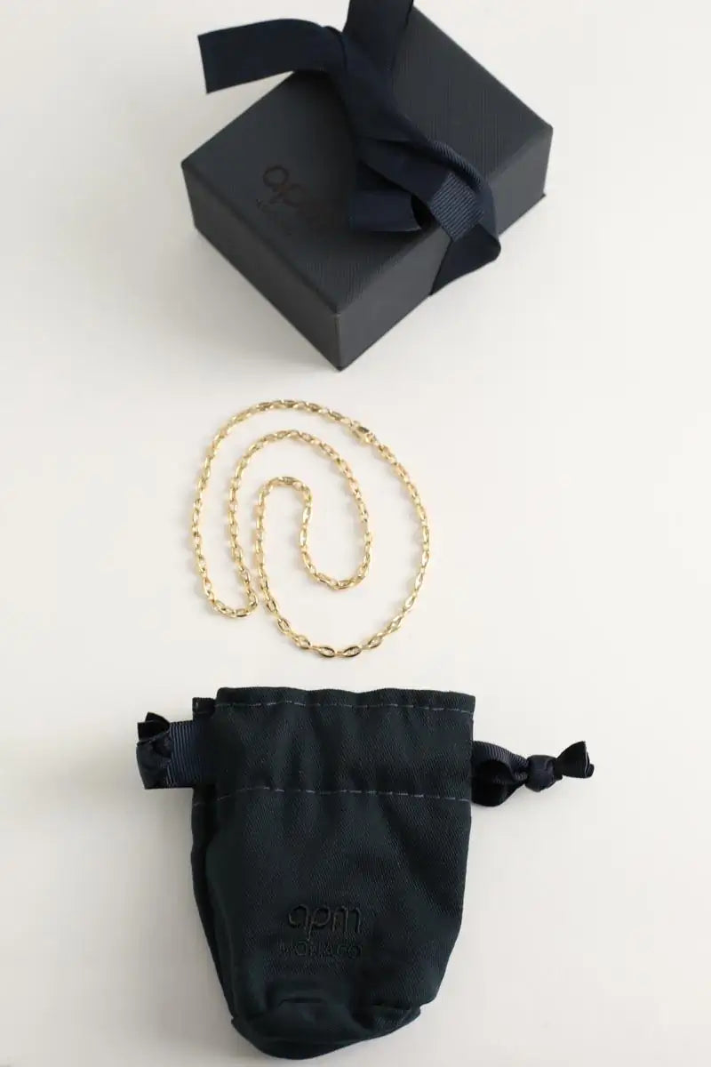Collier APM Monaco Doré en Plaqué or