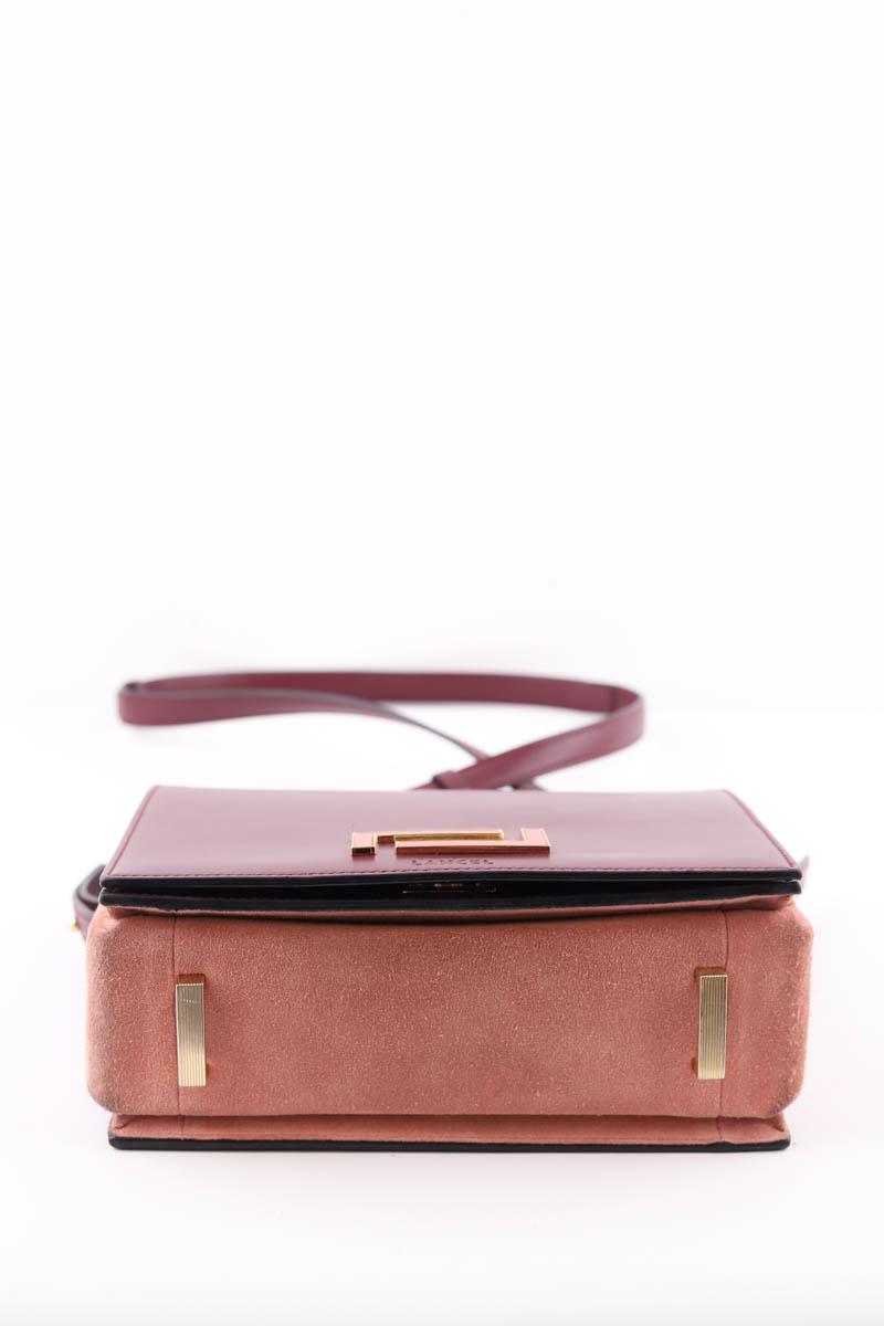 Bandoulière Lancel Pia Bordeaux