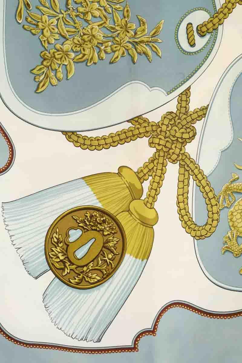 Carrés Hermès  Bleu