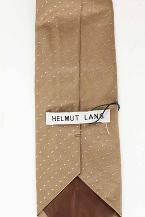 Cravate Helmut Lang  Beige