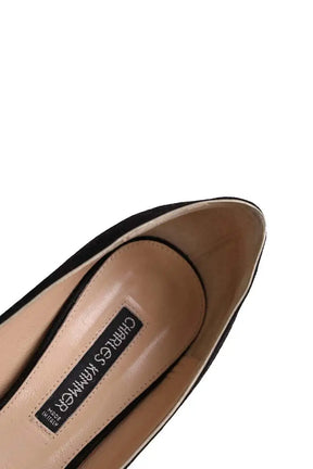Talons Charles Kammer Noir en Daim