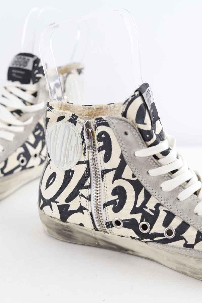 Baskets Golden Goose Francy Blanc