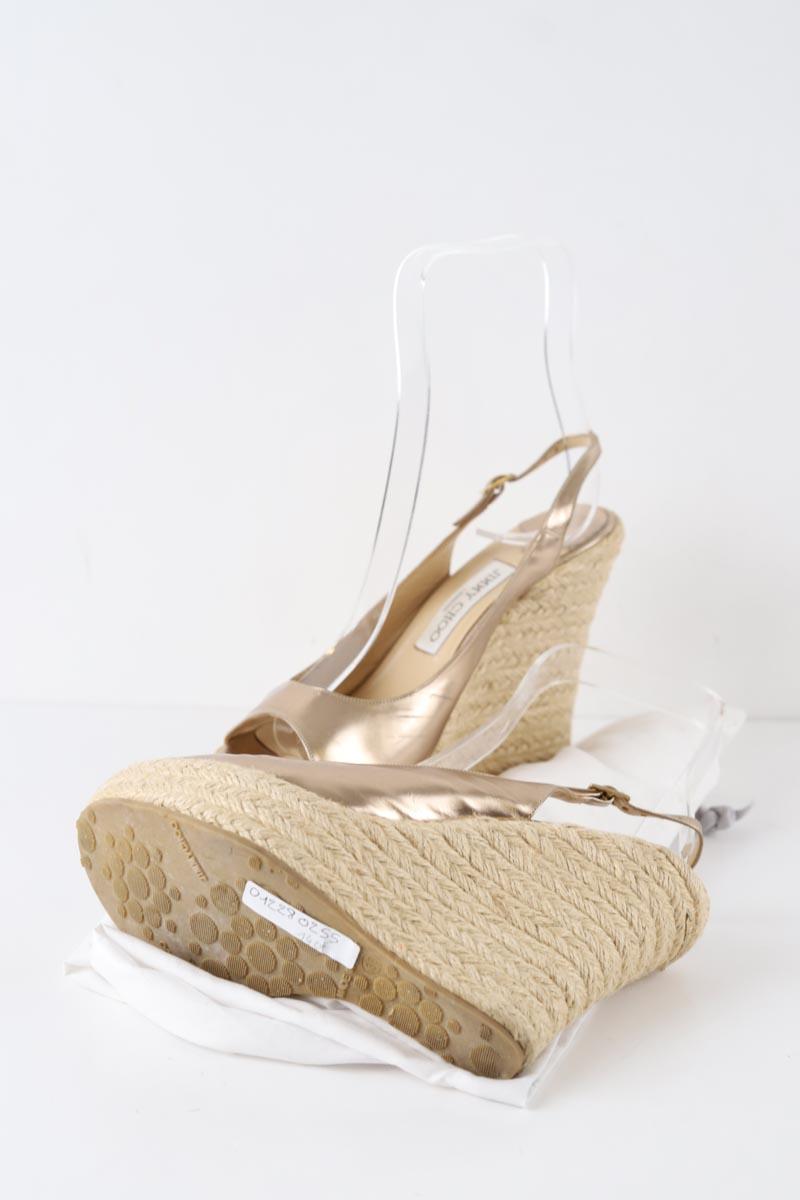 Espadrilles Jimmy Choo  Doré
