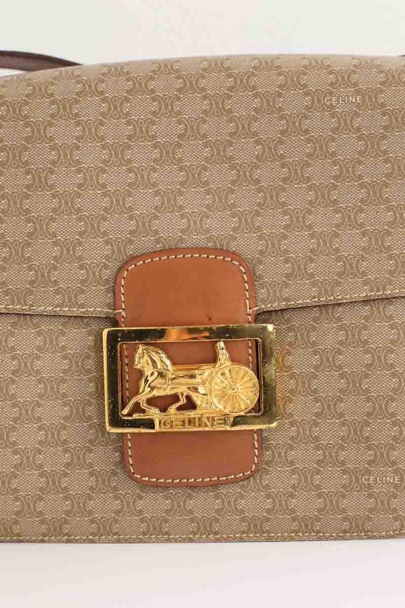 Sacs à bandoulière Celine Triomphe Marron