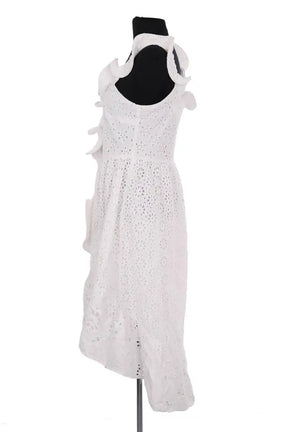 Robe Manoush Blanc en Coton