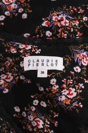 Robe Claudie Pierlot Noir en Viscose