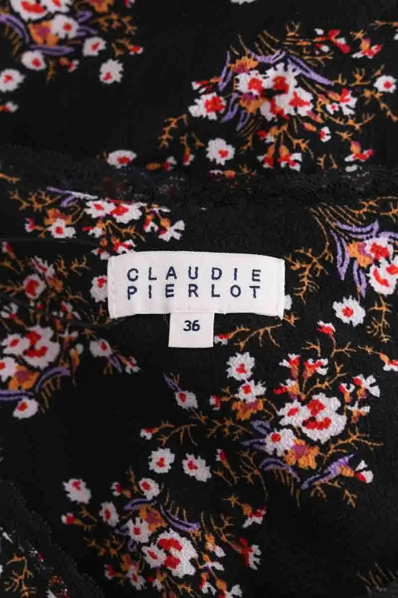Robe Claudie Pierlot Noir en Viscose