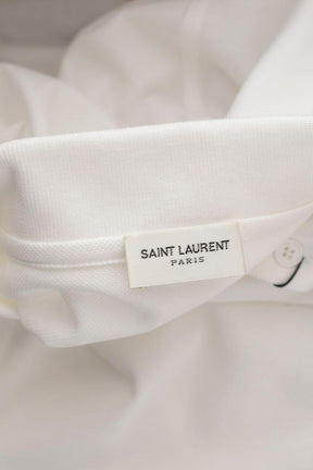 Polo Saint Laurent  Blanc