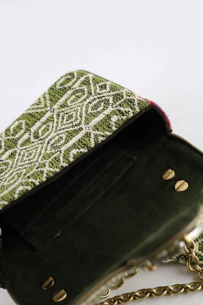 Sacs à bandoulière Claris Virot  Vert