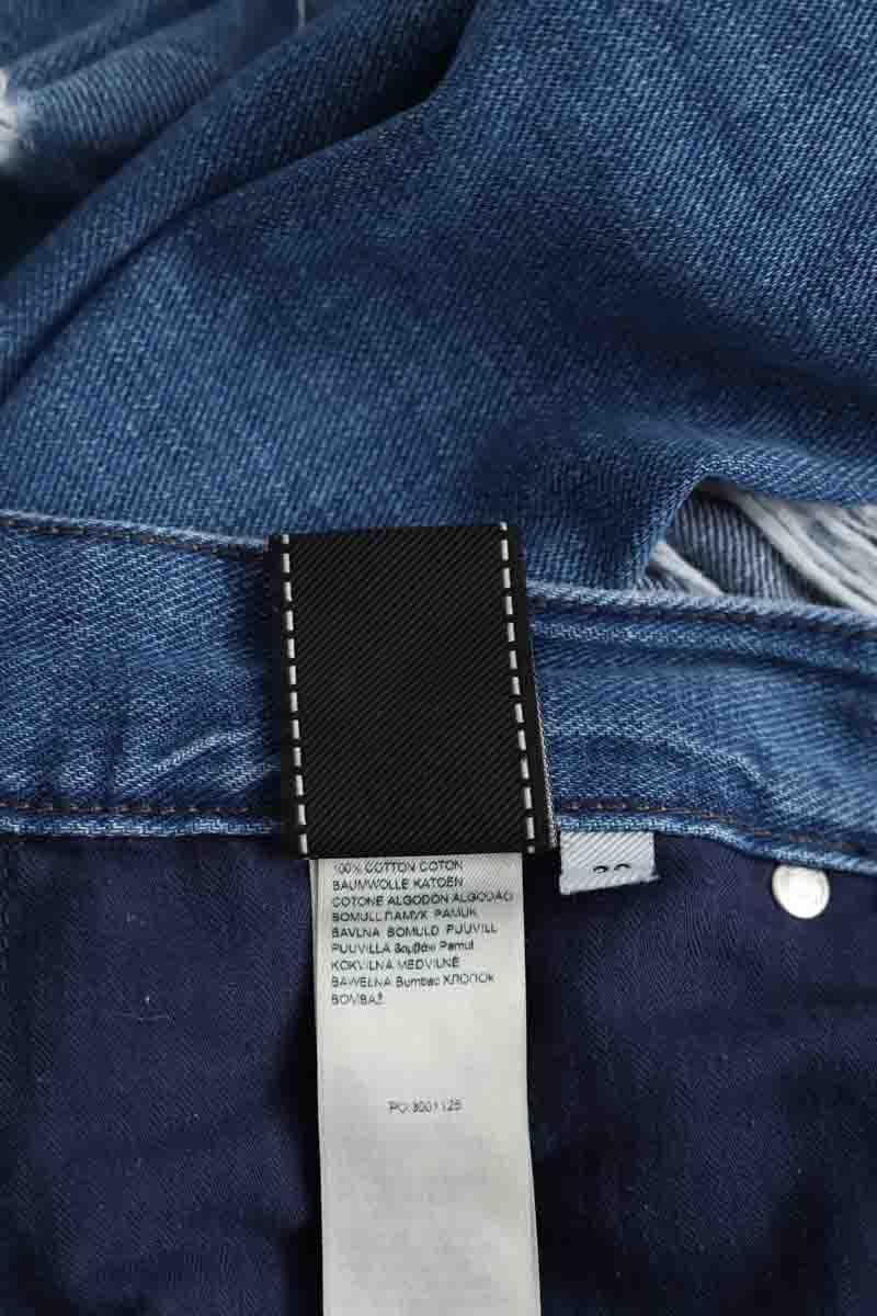 Slim 7 For All Mankind  Bleu