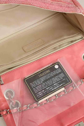 Sac porté épaule Chanel Timeless/Classique Rose