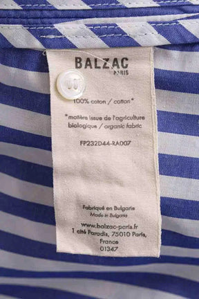 Chemise Balzac Bleu en Coton