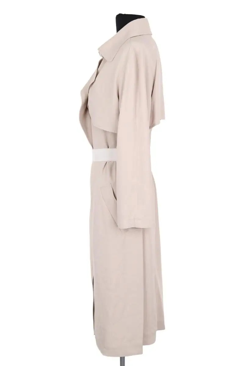 Trench-coat Tara Jarmon Beige en Synthétique