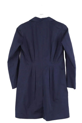 Trench-coat Dries Van Noten Bleu en Synthétique