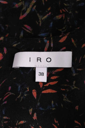 Robe Iro Noir en Soie