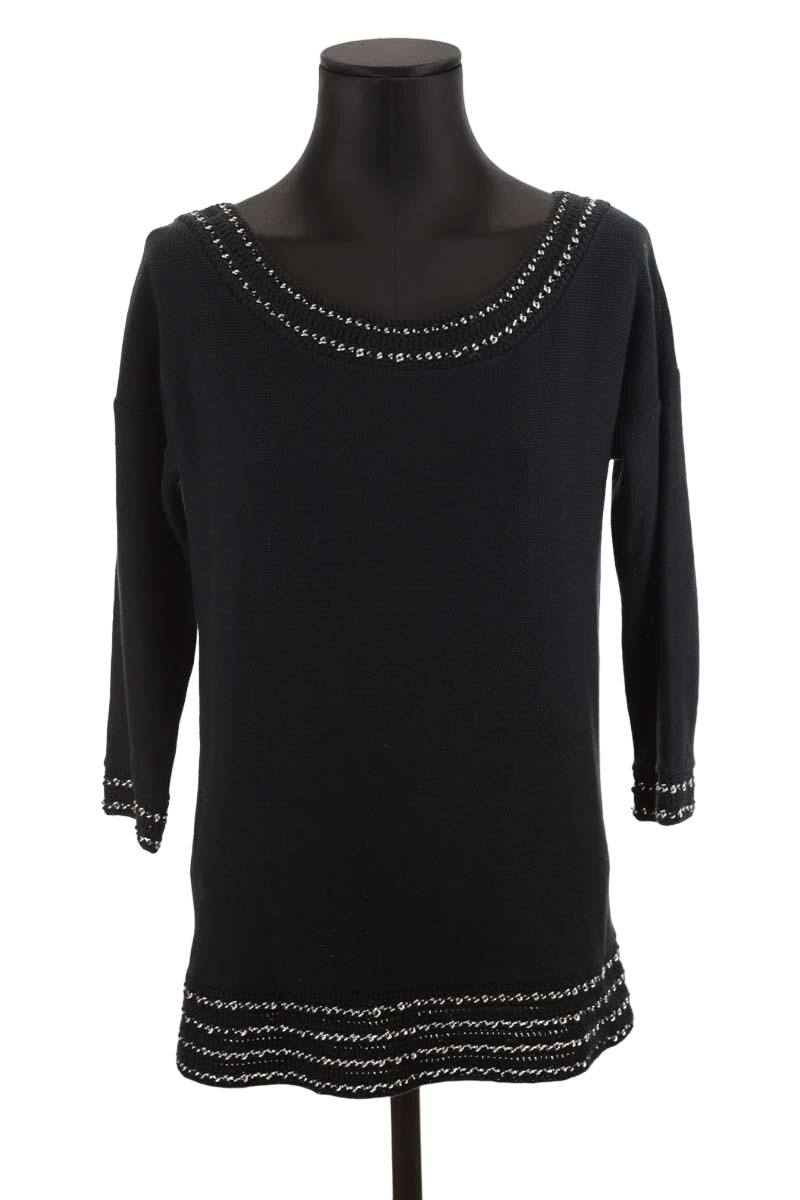 Pull-over American Retro  Noir