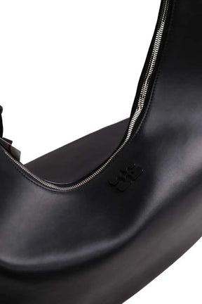 Sac de voyage Ganni XXL HOBO Noir en Synthétique