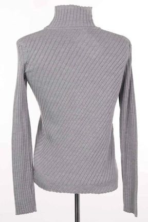 Pull Pinko Gris en Laine