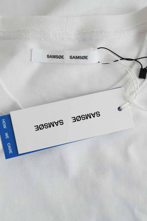 T-shirt Samsoe Samsoe  Blanc