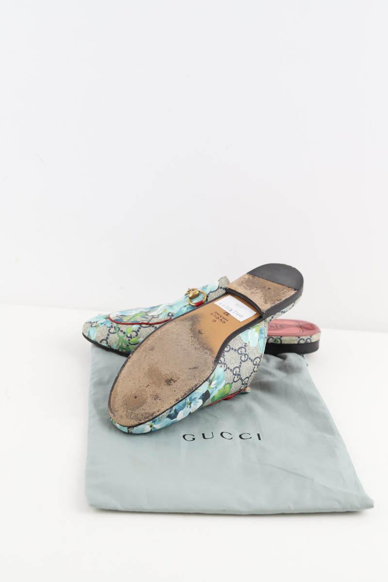 Mules Gucci  Bleu